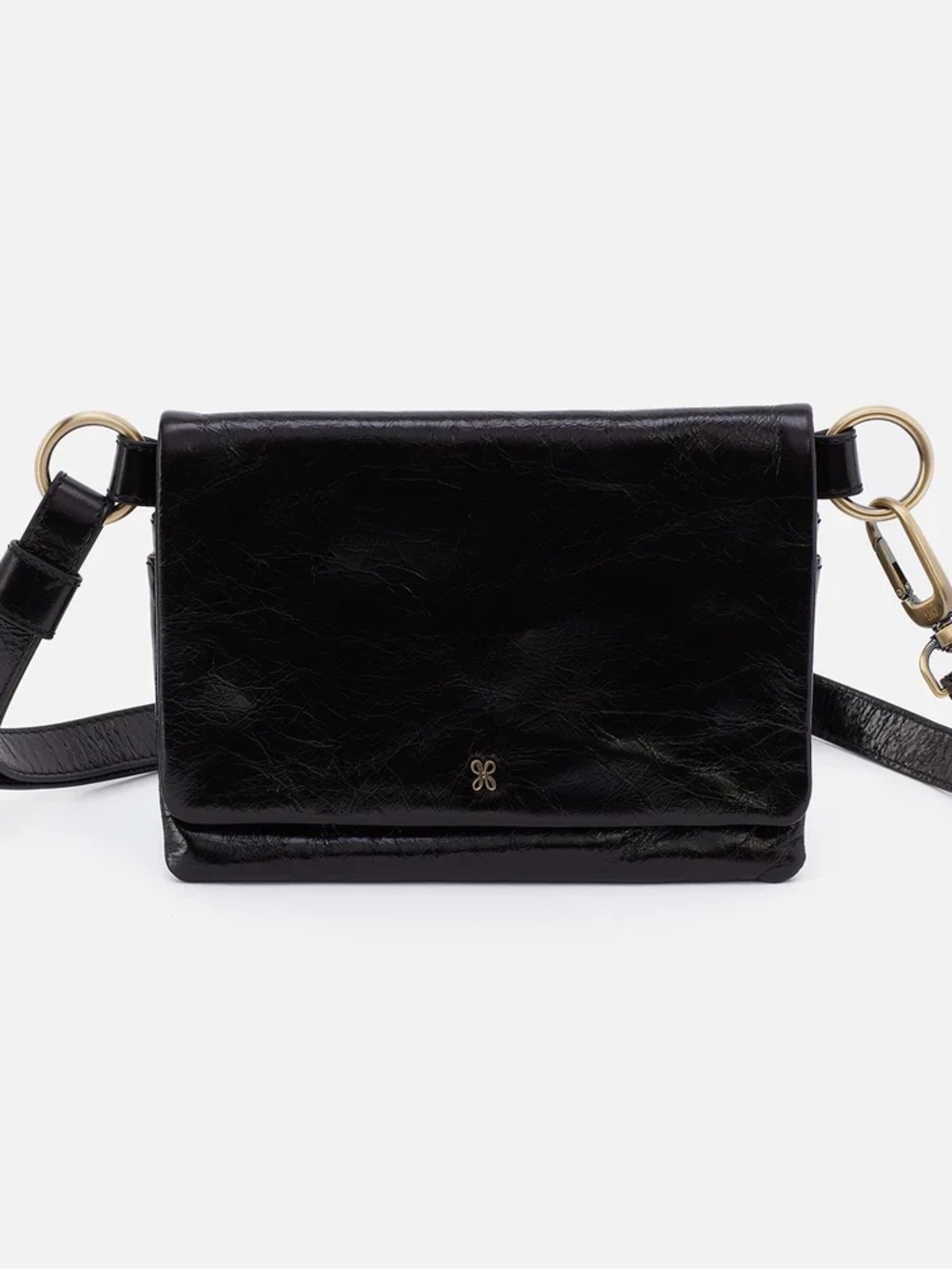 HOBO Winn Belt Bag/ Crossbody in black, +*card case LIKE NEW